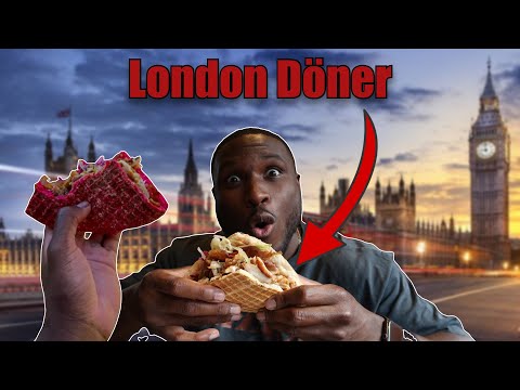 Wie schmeckt ein Döner in London? (mit pinken Döner) 🥙