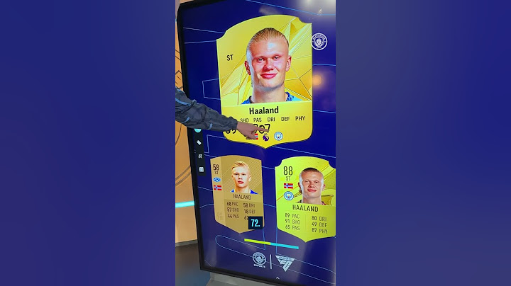 Erling Haaland predicts his 2034 FC Rating! ⚽️🎮 #Haaland #ManCity #Football #Shorts