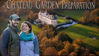 Planting Our First Chateau Garden Trees  |  French Chateau Garden DIY