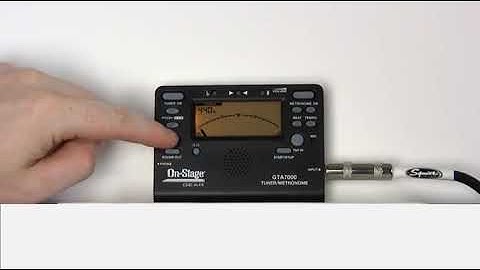 On-Stage GTA7000 Chromatic Tuner/Metronome/Tone Generator Reviews