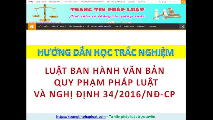 Hướng Dẫn Học Trắc Nghiệm Nghị Định 30/2020/Nđ-Cp Về Công Tác Văn Thư -  Youtube