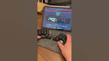 Ferris Sweep Wireless! #shorts #ergonomickeyboard #keyboard #ferris #stukajergonomicznie #dc #reels