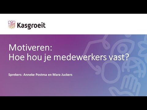 Video: Hoe motiveer 'n goeie werksomgewing werknemers?