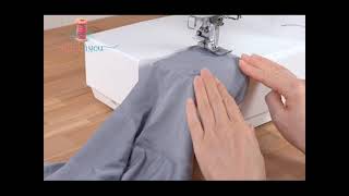 Chapter 9: Using Free Arm Feature on Janome Coverpro 3000p Coverstitch Machine