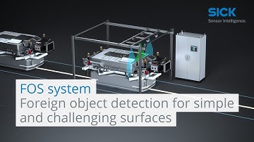 FOS System: Foreign object detection for simple and challenging surfaces | SICK AG