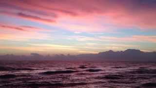 Daytona Beach sunrise from Crabby Joes on the Sunglow Pier