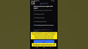 IOTX Coinbase Quiz Answers | Earn Free $3 IoTex Crypto | Earn CRO on Crypto.com Referral Code #Short