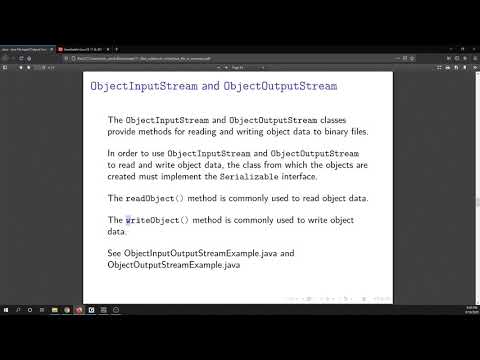 Java ObjectInputStream (With Examples)