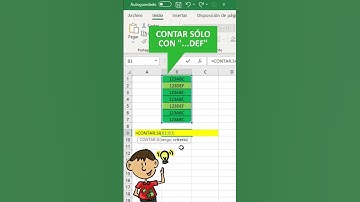 ¿Cómo CONTAR celdas que TERMINAN IGUAL en Excel? #excel #aprenderexcel #desafiandoexcel #excelbasico
