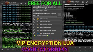 How To Encrypt Script Lua GG || Encryption v4 || - 2021