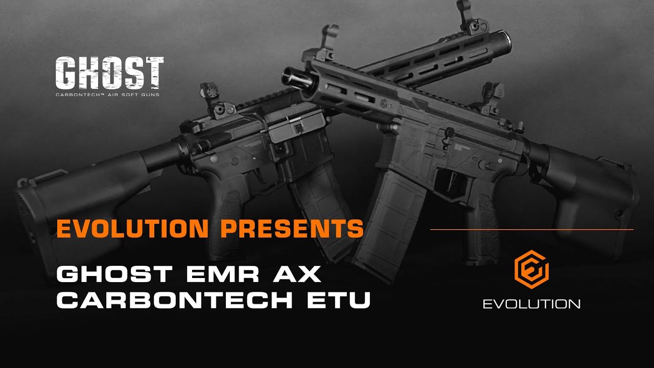 トイガン EVOLUTION Ghost MEMRA CARBONTE ETU EVOLUTION Airsoft Ghost EMR AX CARBONTECH ETU - YouTube
