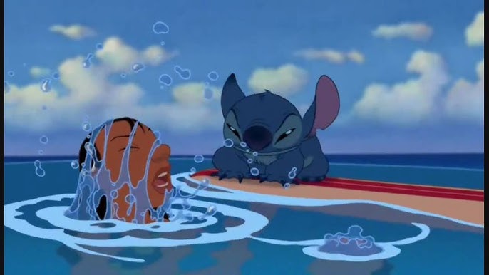 53745 - Stitch and Angel Glitter Chase - Lilo & Stitch: The Series