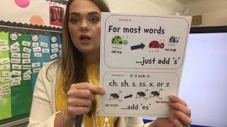 Celebrity Week 7 Spelling Words (-s and -es) Profile