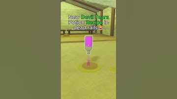 Thumbnail of DEVIL TEARS Potion Recipe in Dead Rails Roblox New Milkman Class Lore Update Guide #deadrails