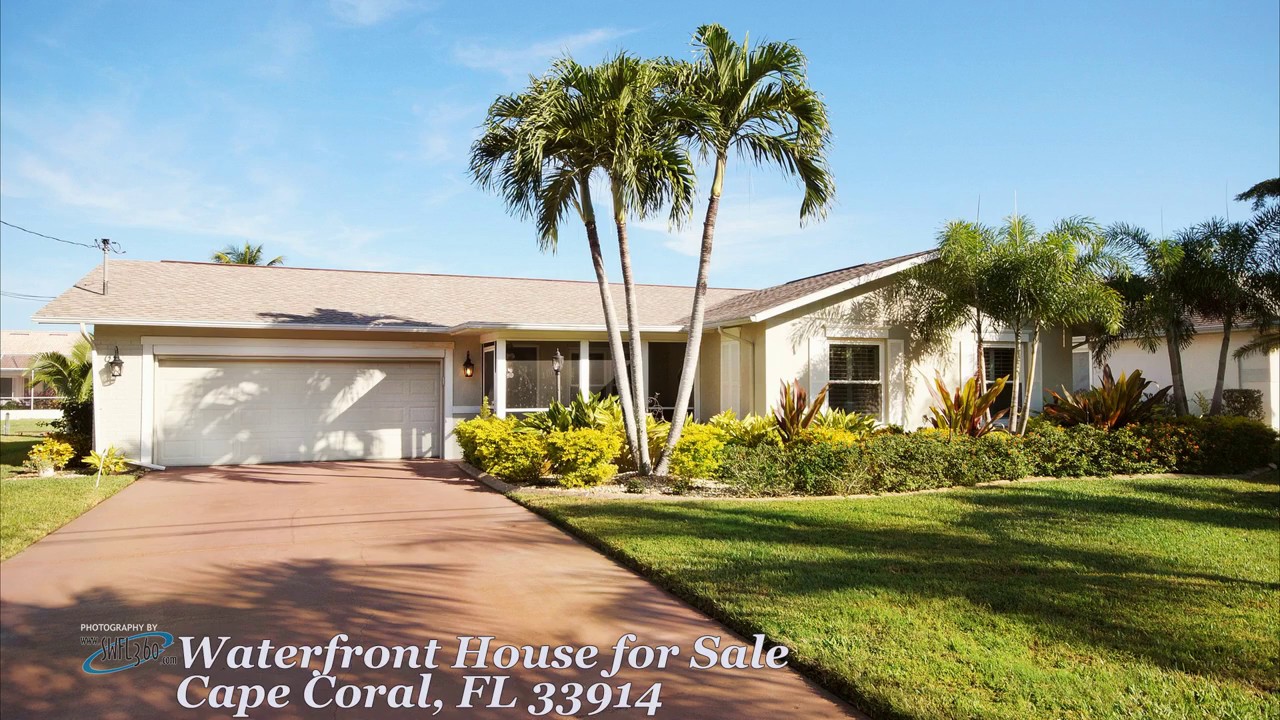 Waterfront House for Sale Cape Coral, FL 33914 YouTube