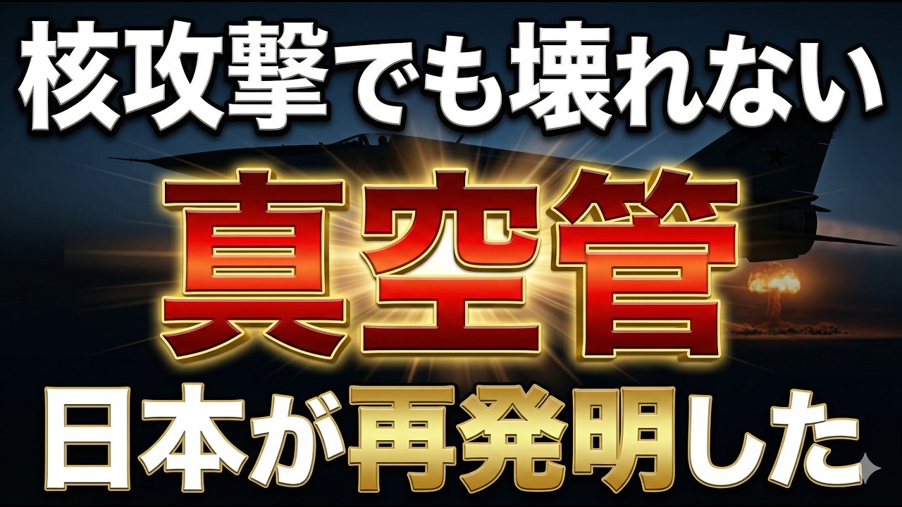 【転生】真空管は消えていなかった。世界が捨てた真空管、日本が「次世代型」を開発。軍事からオーディオまで独占。半導体を無力化する、唯一生き残る技術。