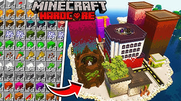 I Built the BEST Automatic Farms in Minecraft Hardcore!