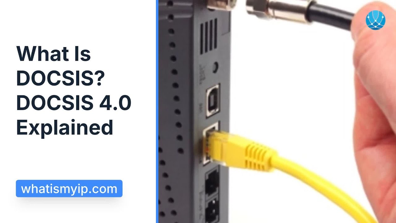 What Is DOCSIS? DOCSIS 4.0 Explained - YouTube