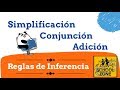 Simplificación Conjunción Adición | Reglas lógicas