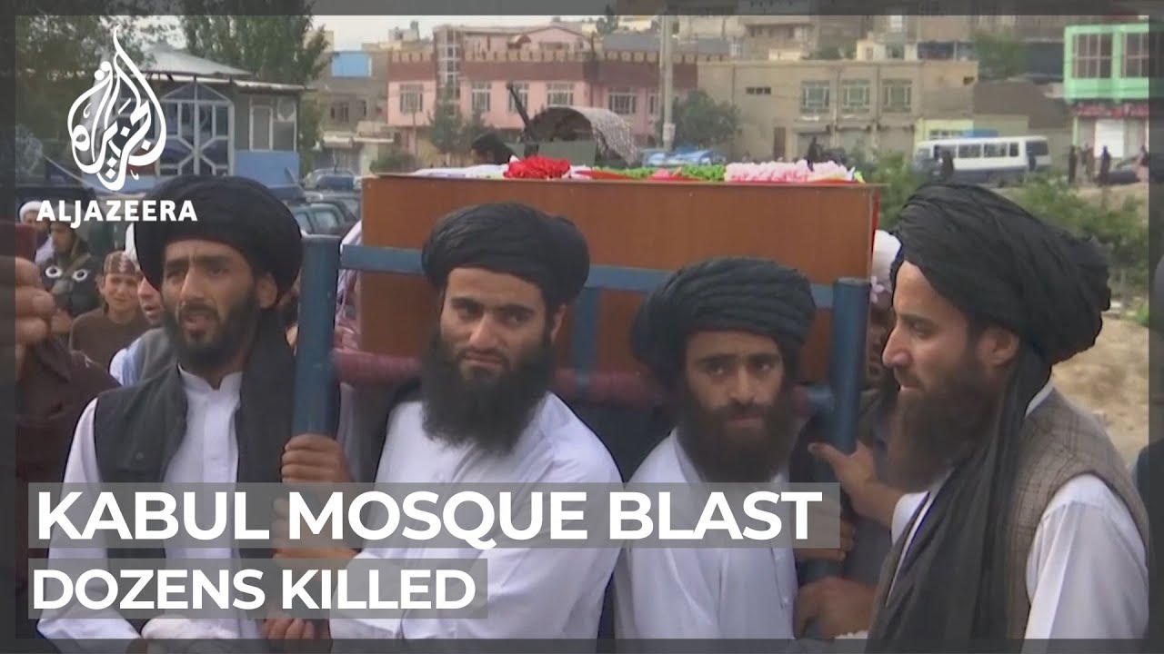زعيم مسلم بارز من بين عشرات القتلى في انفجار كابول