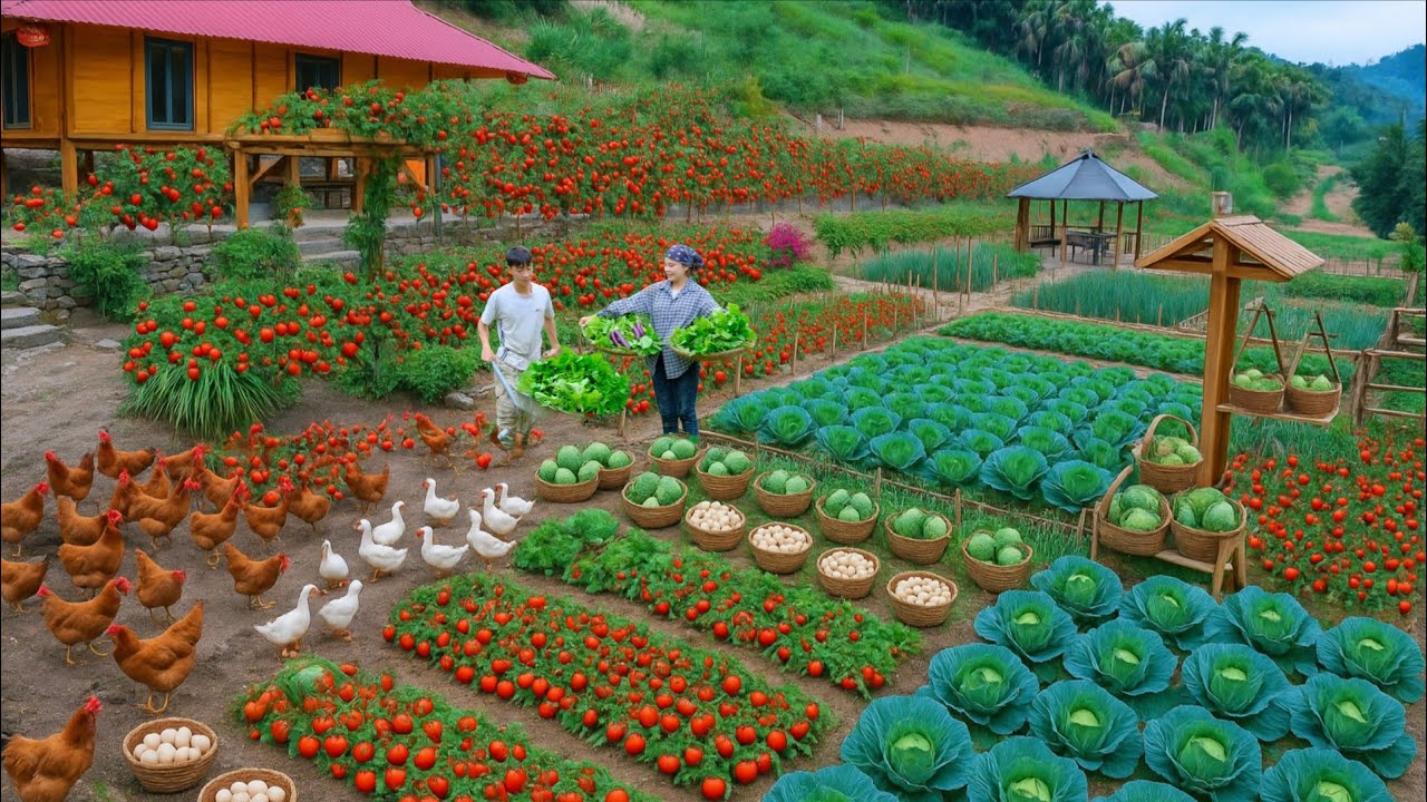 Приключение: от городской жизни до рая за пределами электросети: собирайте урожай, продавайте и жив