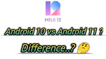 MIUI 12 - Android 10 vs Android 11 | Some UI Changes ? | Difference🔥🔥