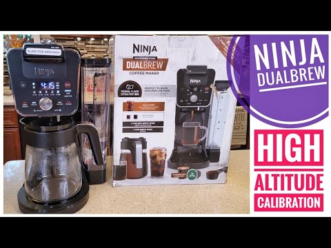 How to Calibrate the Ninja Hot & Cold Brewed System™ for High Altitude  (CP300 Series) 