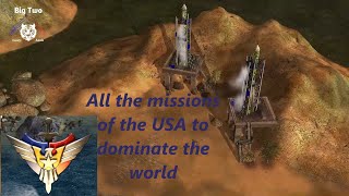 تختيم مستويات (USA) كاملة (Hard) فى أفضل لعبة إستراتيجية (Generals Zero Hour) الأصلية