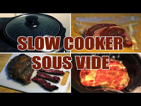 Video: Sous-vide technique in a slow cooker