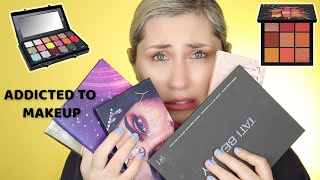 Why I stopped buying makeup|My eyeshadow collection|Karina Olesya