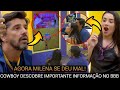 BBB 26: PEGA NO PULO! COWBOY FLAGRA PELAS CÂMERAS MOVIMENTAÇÃO DE MILENA MARCIELE SE COMPLICA NO BBB