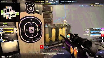 [CSGO] Awp ace, solo B cache defense