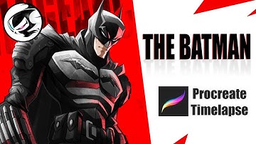 THE BATMAN- Procreate Timelapse