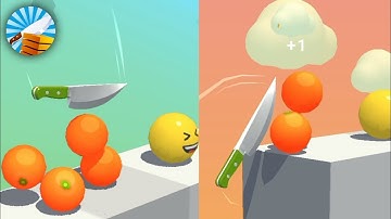 Slice it all ! Very satisfying and relaxing ASMR slicing game - PART 10 MarsGaming