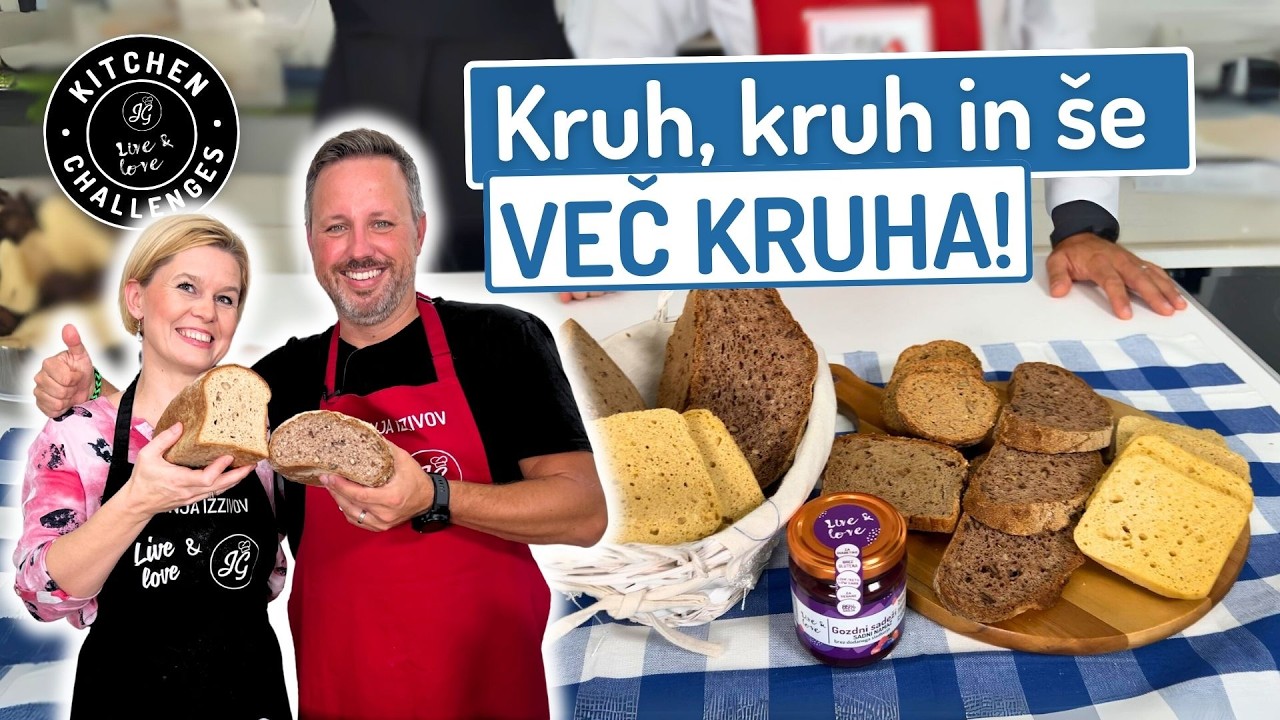 Kako spečemo najboljši LCHF kruh, primeren tudi za diabetike | 13 različic! | Baking bread | S2 E10