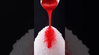 Strawberry Syrup ASMR 🍓 Most Satisfying Drip Ever #shorts #asmr #oddlysatisfying
