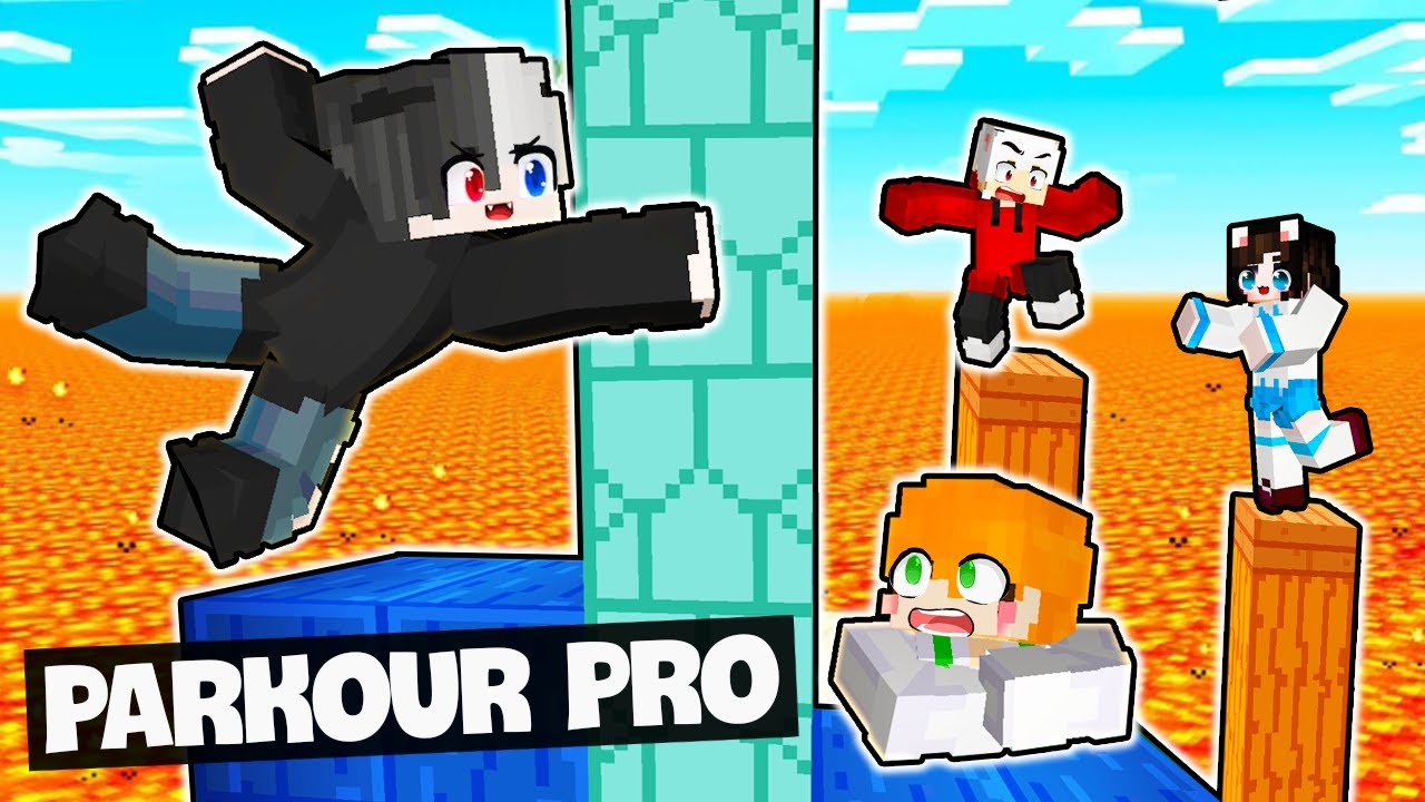Minecraft Nhưng Parkour Quá Pro? Siro Solo Cực Gắt Cùng Mèo Simmy Và Kairon  - Youtube