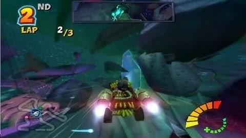 Crash Tag Team Racing PS2 Gameplay Uranus Mine