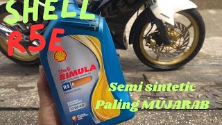 Shell R5E || The best oil for YAMAHA motorcycles