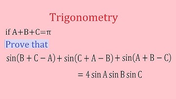 if A+B+C=π Prove that sin(B+C-A)+sin(C+A-B)+sin(A+B-C)=4sinAsinBsinC