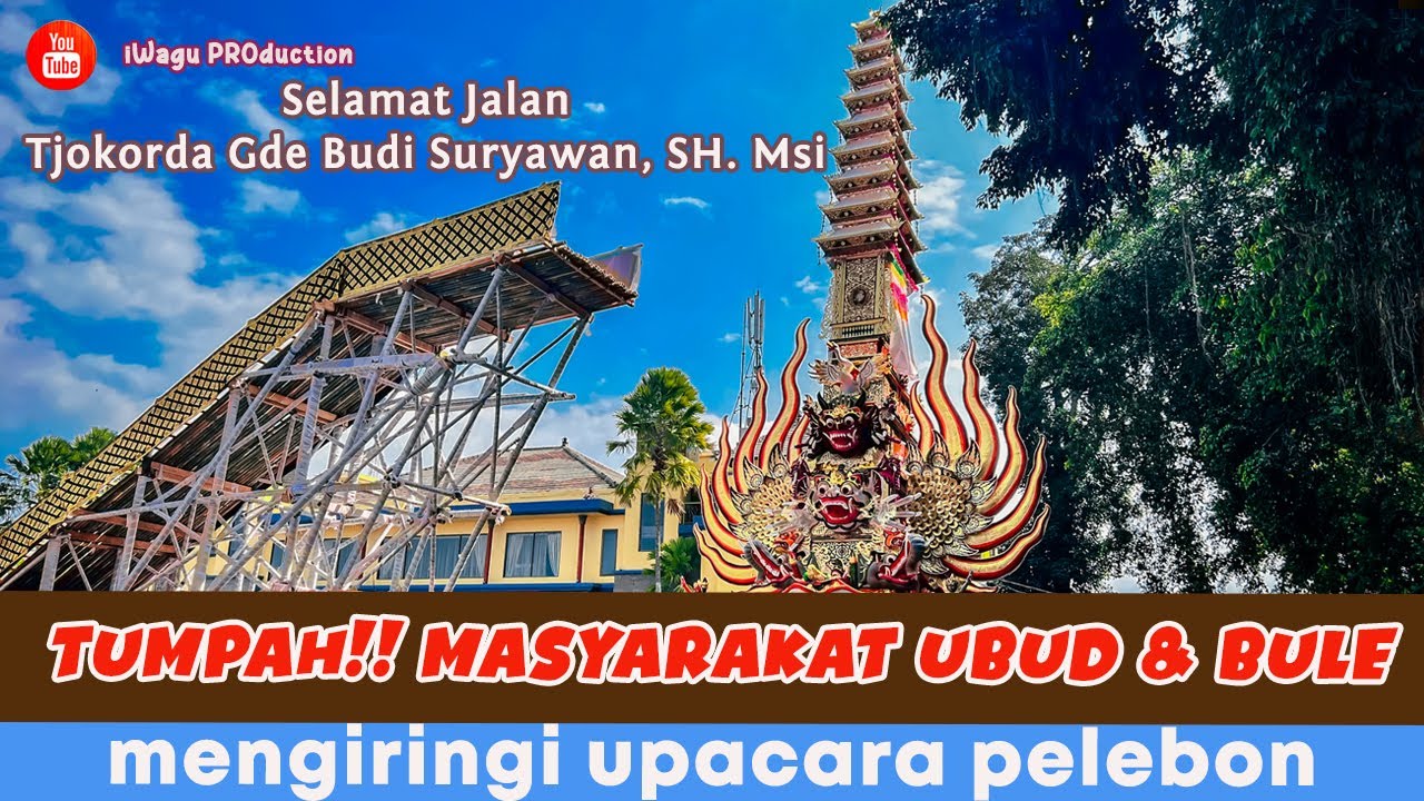 Masyarakat Ubud & BULE BERBAUR Melepas 