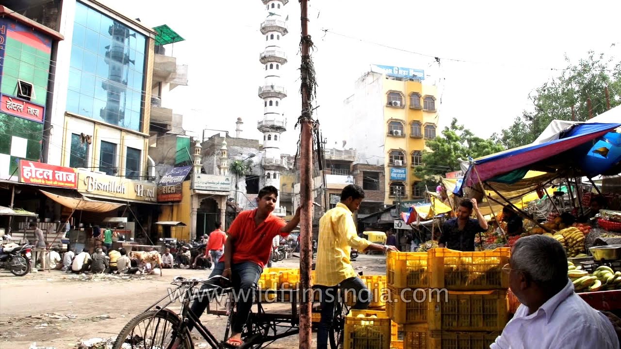 Chandpole bazaar in Jaipur, Rajasthan 