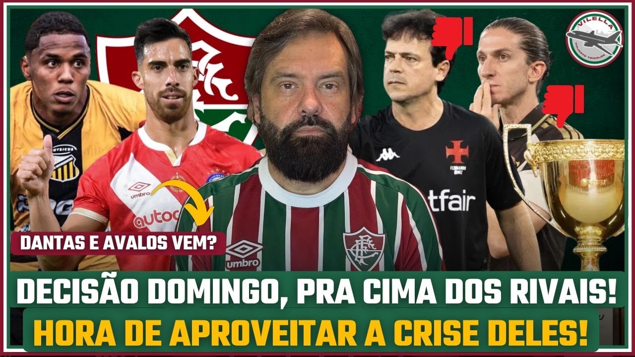 DOMINGO É DECISÃO, FLUMINENSE A UM EMPATE DA FINAL CONTRA O FLAMENGO