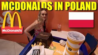 McDonalds in Poland🇵🇱 I can't believe they have that on their Menu! Berlin to Szczecin travel