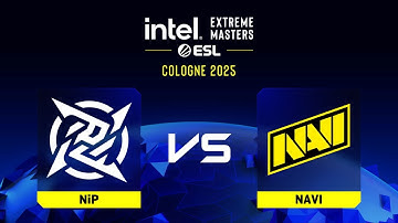 NiP проти NAVI | Карта 1 | IEM Cologne 2025