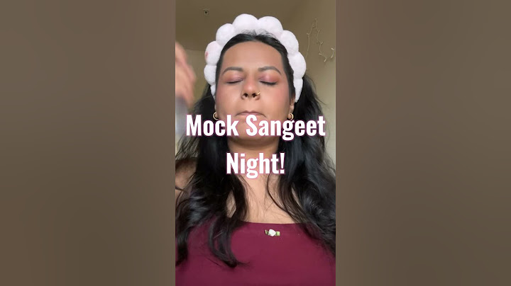 A Magical Night at Mock Sangeet! #college #sangeet #augustauniversity #grwm #indian #wedding #dance
