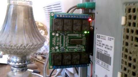 Parallel Port Relay Board