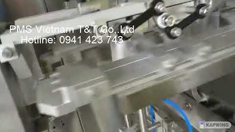 Máy đóng gói túi rời hàn vòi tự động - PMS Việt Nam