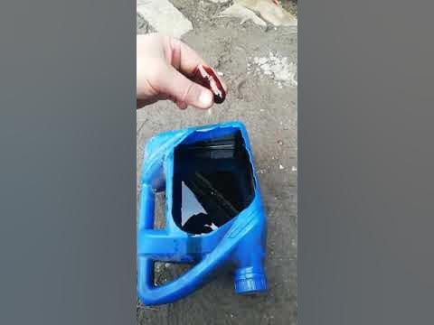 Масло Mannol Elite 5W-40. После 10 тыс. пробега из железной банки ...