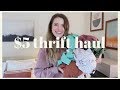 $5 Thrift Haul (AND I FOUND ANTHROPOLOGIE!) | Sip & Thrift